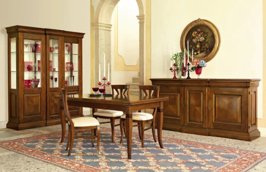 Arredo arte povera per sala da pranzo