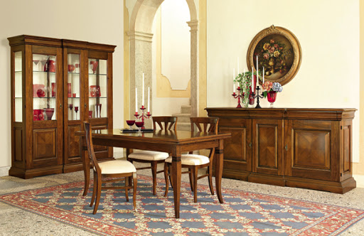 Arredo arte povera per sala da pranzo